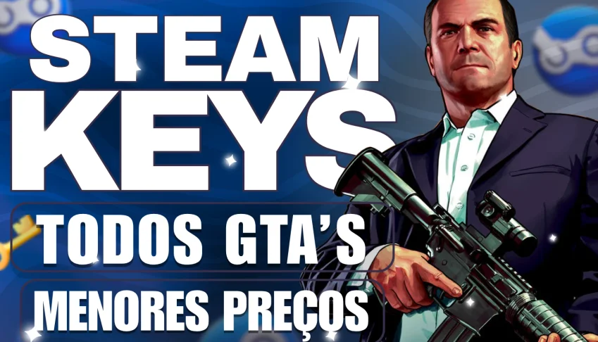 GTA V, IV, San Andreas, Vice City e + | PC | Stem Key Global