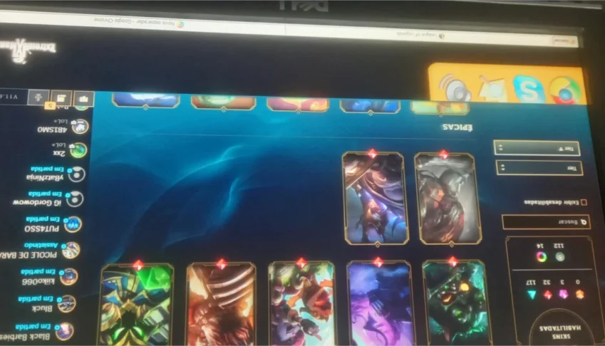 CONTA LEAGUE OF LEGENDS ( LOL )