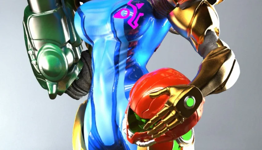 Samus Aran 3d stl