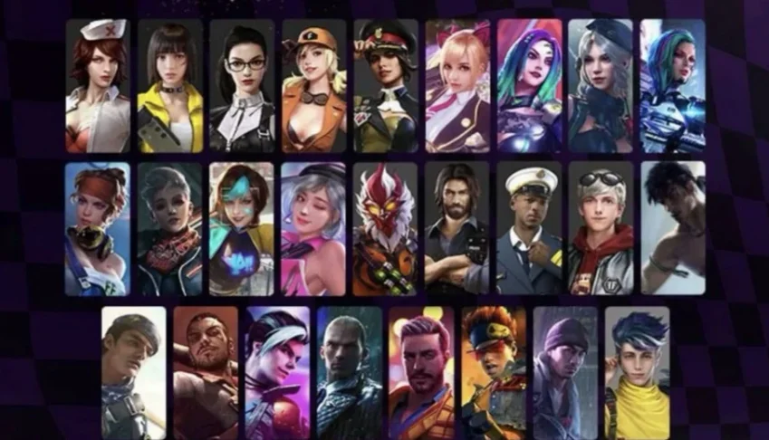 Personagem Free Fire