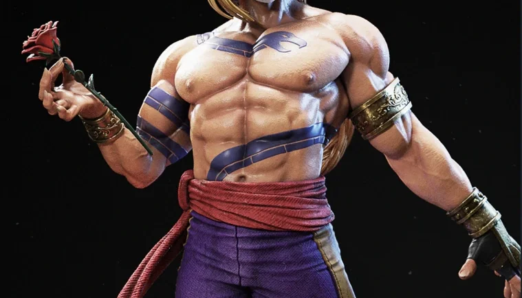 Street Fighter - Vega 3d stl