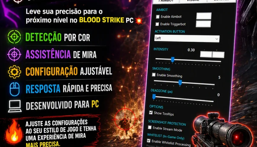 🎯🔥 Aimcolor — Assistência De Pontaria 🔥🎯