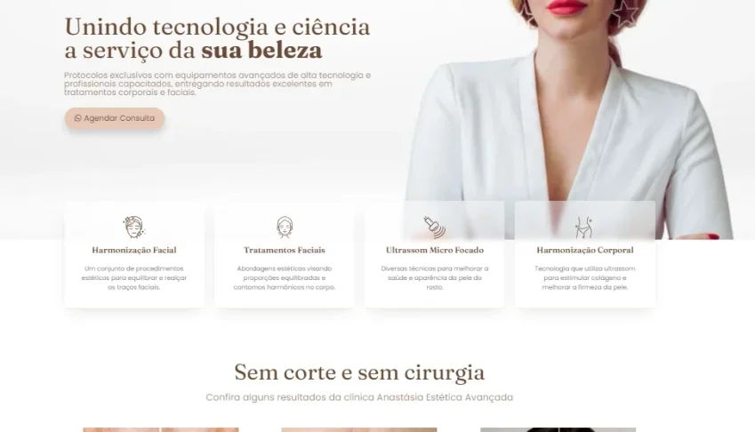 Site Empresarial Multi Páginas - Wordpress + Elementor