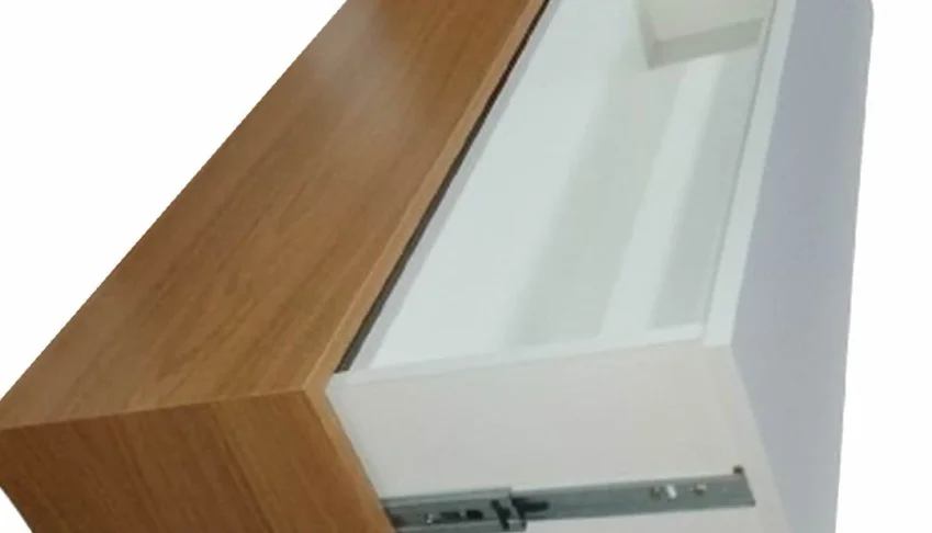 Aparador Freijó e Branco com Gaveta 90x20x20cm