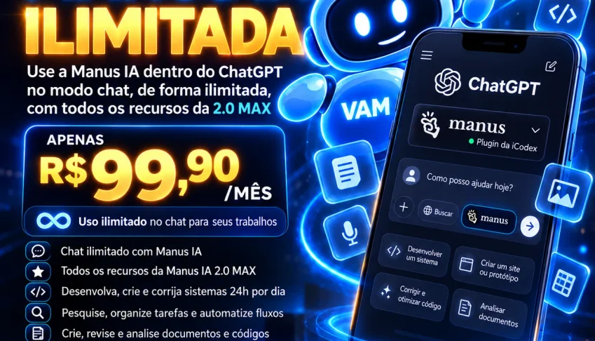 Recarga Manus IA – Ilimitadok 🔥