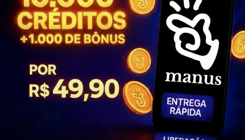 Recarga Manus IA – 10k 🔥
