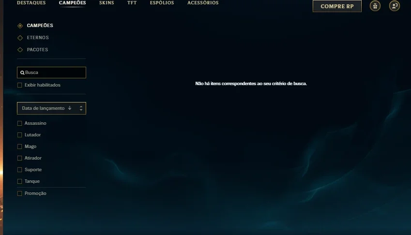 Conta mestre, full champions, 194 skins