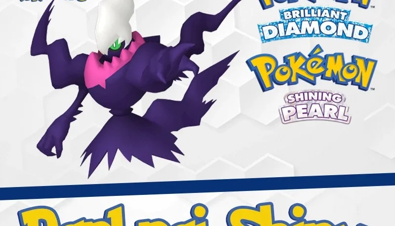 Darkrai Shiny Evento 6IVs - Pokémon Brilliant Diamond Pearl