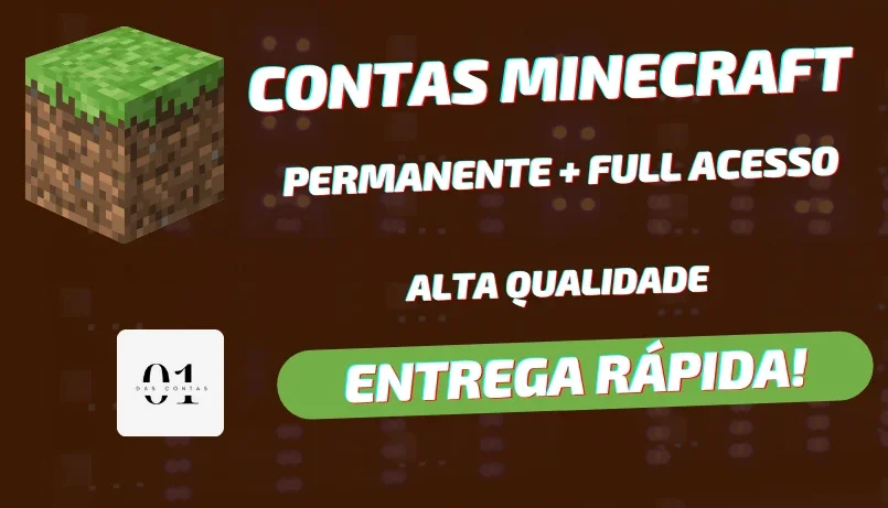 Contas Minecraft Full Acesso + Xbox Game Pass 10 A 14 Dias