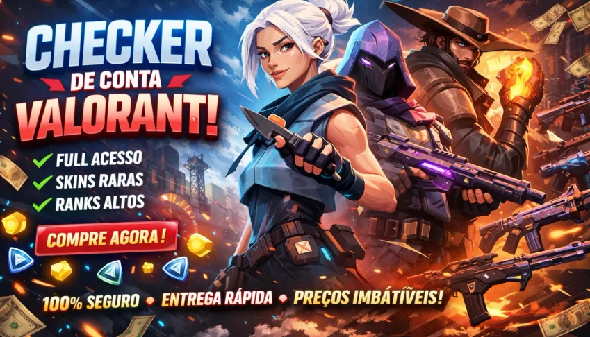 Checker de Contas Valorant – Rápido e Confiável