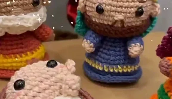 Presépio Completo em Amigurumi