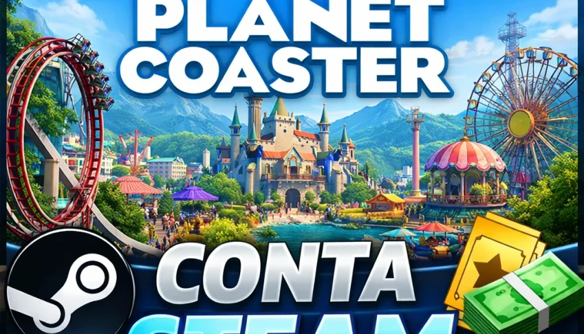 Planet Coaster - Conta Steam