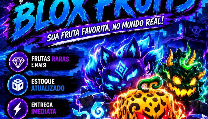 [KITSUNE] FRUTAS FISICAS BLOX FRUITS MENOR PREÇO