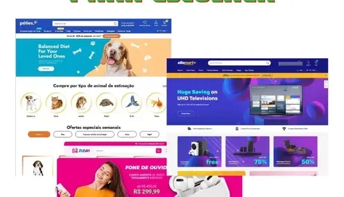 +2000 Lojas Dropshipping  Editaveis (Wordpress + Shopify)