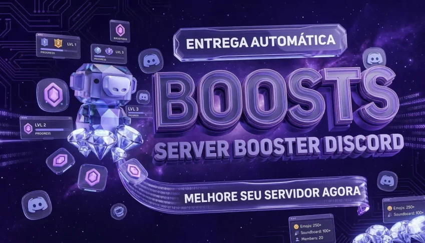 2X impulsos no seu servidor Discord