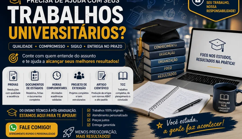 Trabalhos Universitários e TCC