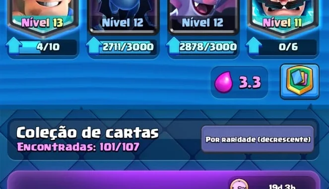 clash royal conta top nvl13