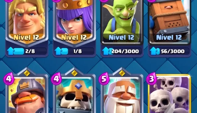 conta clash royale