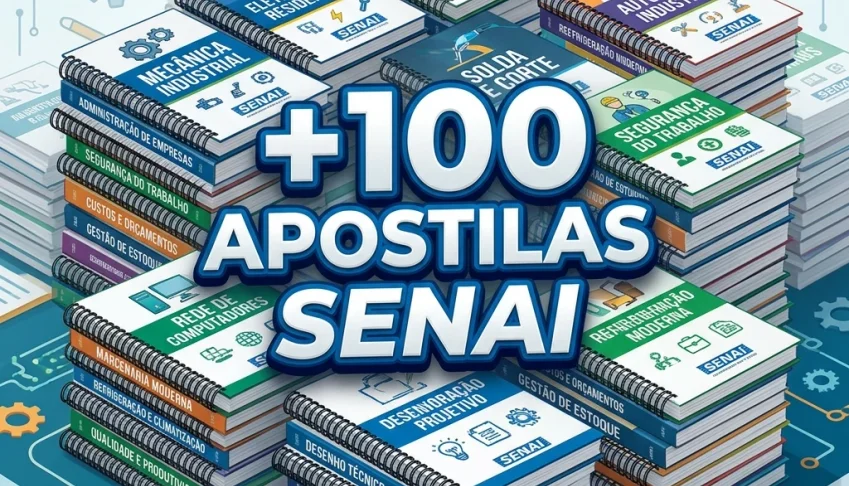 +100 Apostilas Senai - Completo