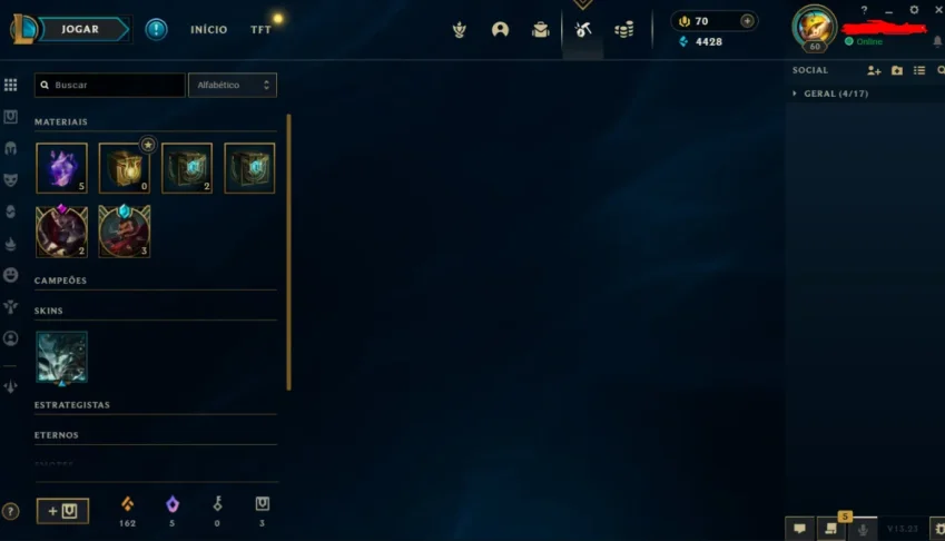 Conta unranked upada a mão - Full acesso!!