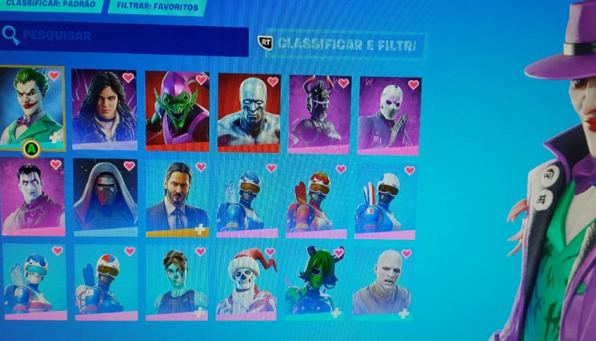 Conta fortnite