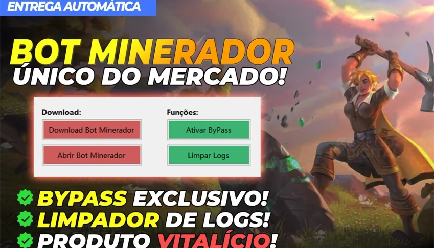 [Exclusivo] Bot/Macro Minerador Albion Online | 100% Working