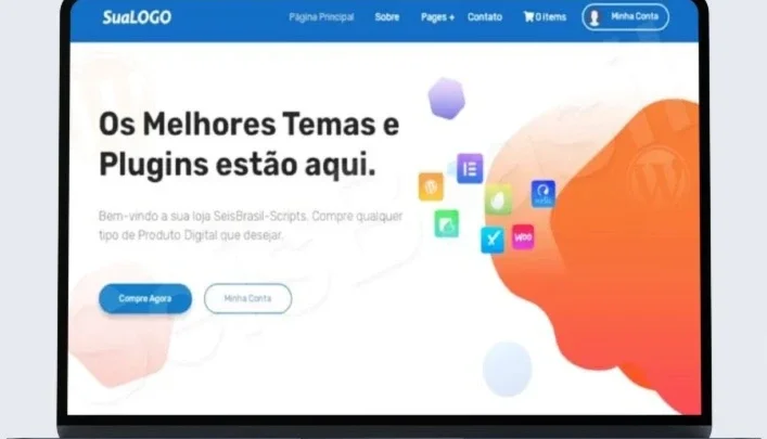 Loja  Wordpress Para Vender Produtos Digitais