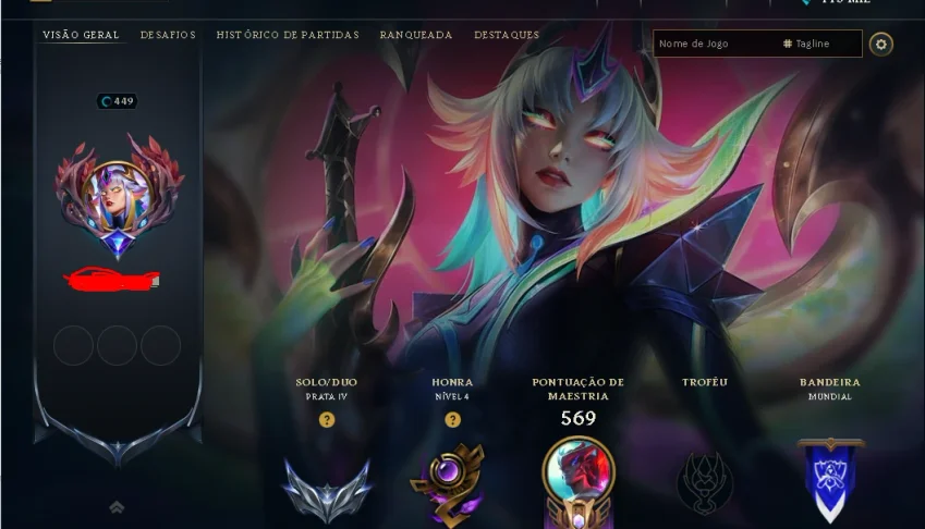 Venda Conta Lol Com 308 Skins
