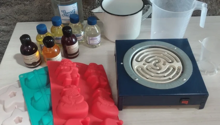 Kit para Fazer Sabonete Artesanal