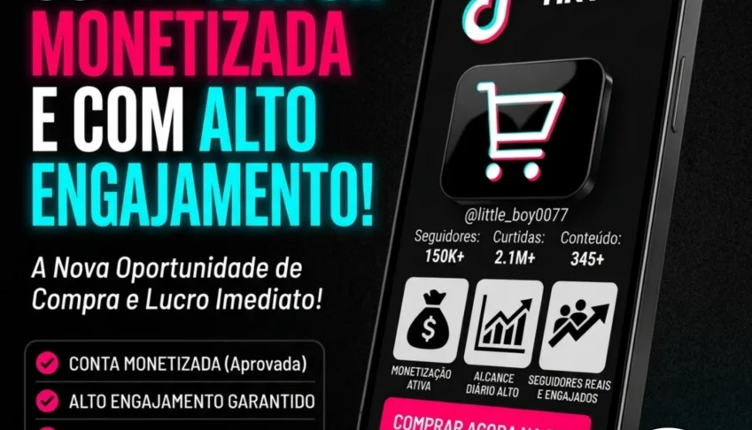 💎 Conta TikTok 86K+ Seguidores