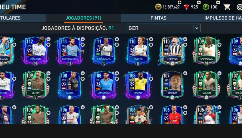 Conta de fifa mobile