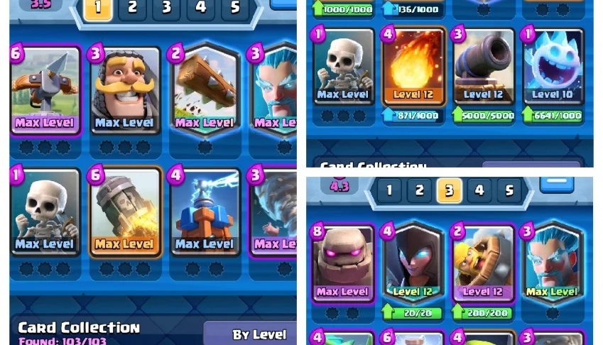 Conta de Clash Royale lv13 quase Full