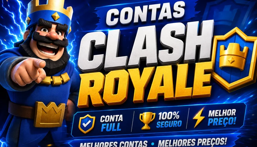 Contas Clash Royale | Full Acesso | Permanente | Melhor Preç