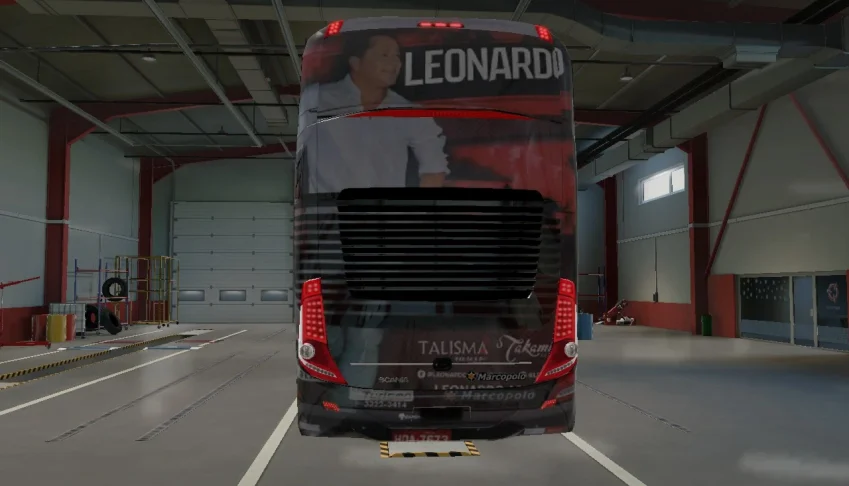 skin plotagem   leonardo dd modshop ets2 1.53