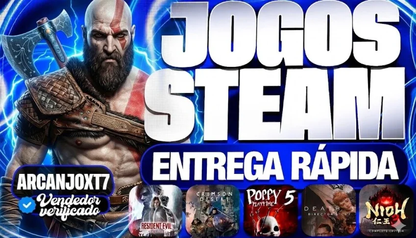 Conta Steam Offline - Jogos Premium