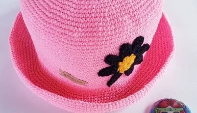 Chapéu Bucket em Crochê