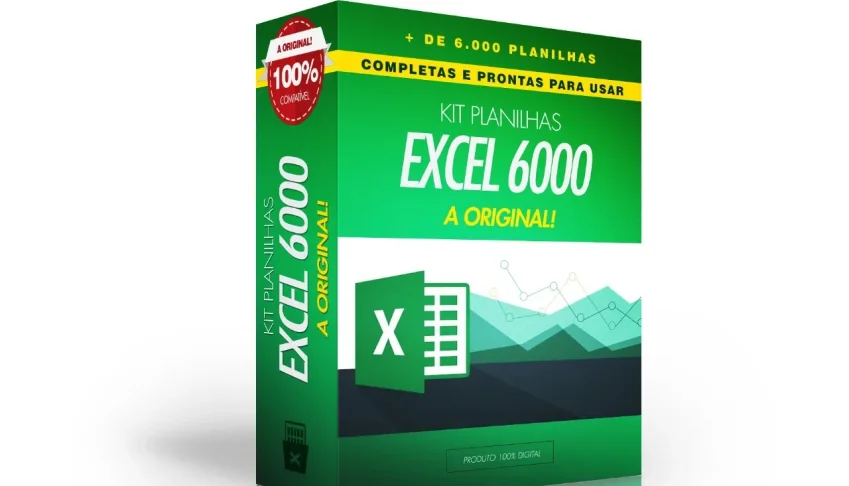 6000 Planilhas Excel