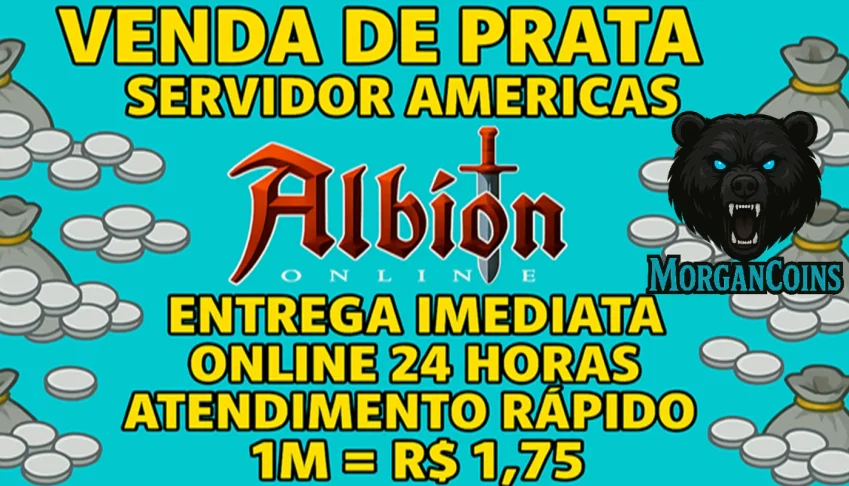 PRATA ALBION ONLINE - Servidor Américas (Online 24 horas)
