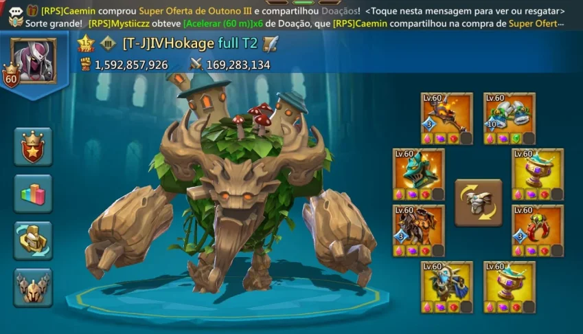 Venda de Conta Lords Mobile