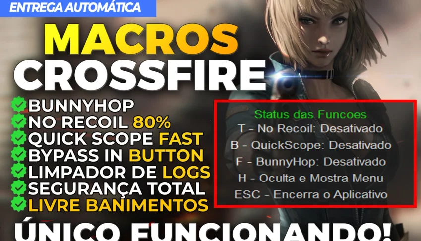 Macro para CrossFire | No Recoil, BunnyHop, Auto QS & Bypass