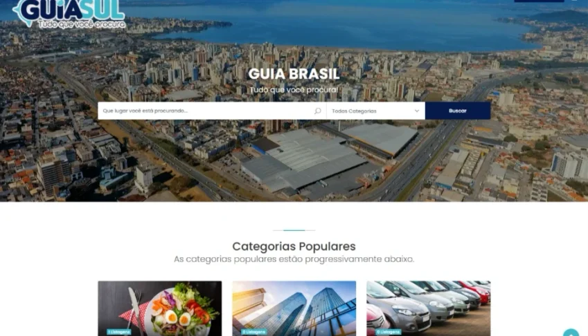 Guia Comercial Completo em PHP