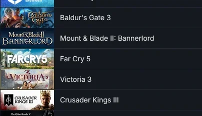 Conta Steam com 35 jogos