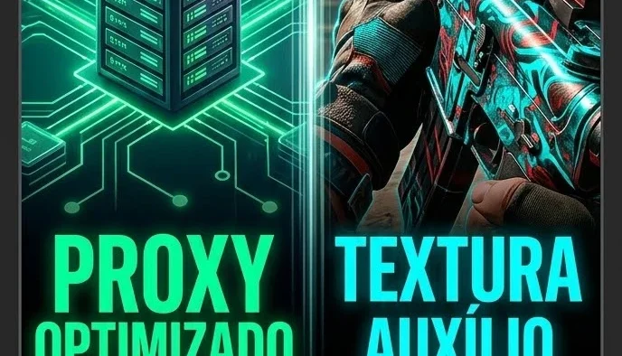 ​Proxy + Textura Auxílio - Desempenho E Sensitividade Máxima