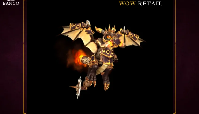 Mascote WoW - DRACON (World of warcraft - Retail) Mini