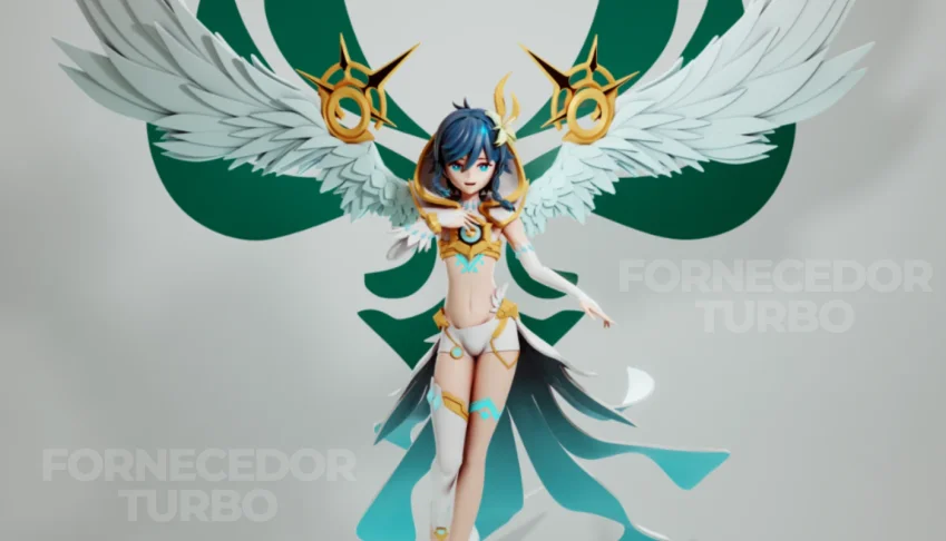 Venti Archon Outfit 3D - Arquivo .Stl Para Impressão 3D