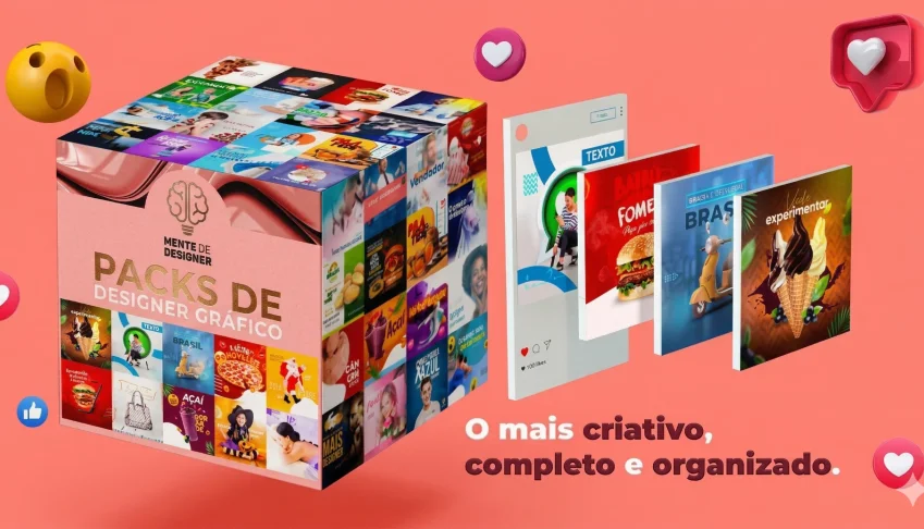 Pacote de templates para Design Gráfico