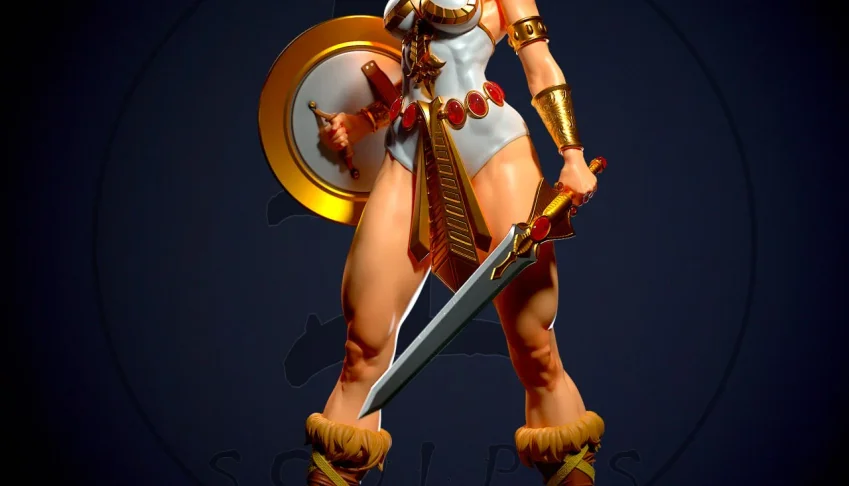 Yan E -Yang Teela he man Etérnia stl 3d