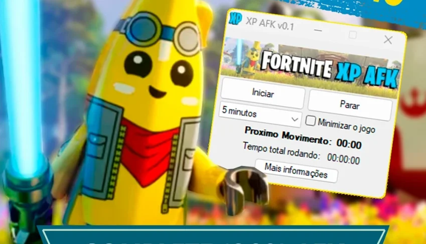 🎮 Bot XP AFK - Fortnite: Ganhe XP Mesmo Sem Jogar! 🚀