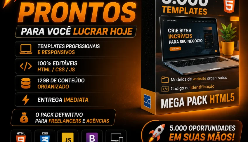 Script de 5 Mil Sites Profissionais Prontos Para Usar