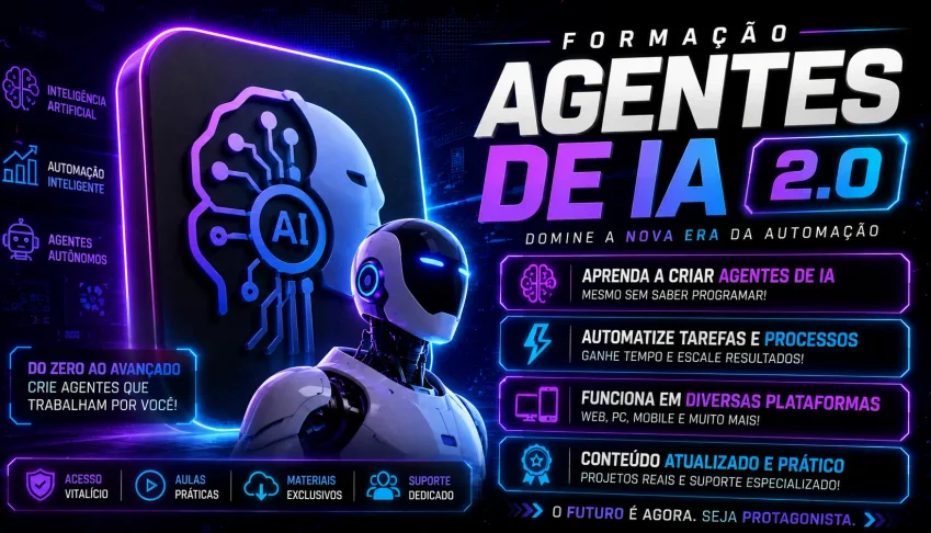 🤖 Formação Agentes Ia 2.0 | Criador De Automações 📚